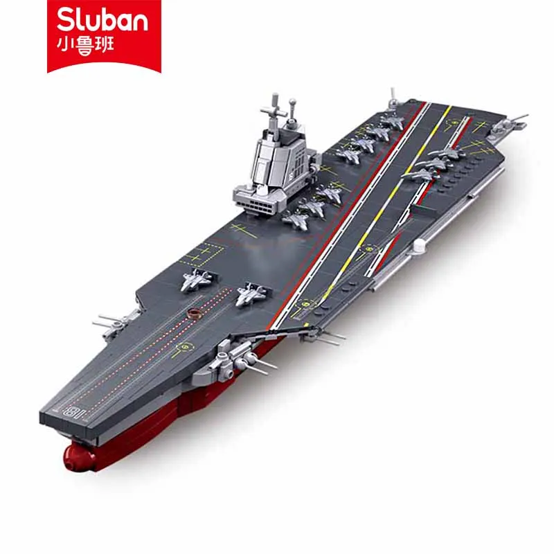 Sluban Building Block Toys Ship B1211 Chinese Carrier Vessels Fu Jian Ship - £50.46 GBP+