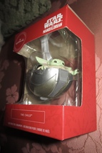 Hallmark 2020 Star Wars Baby Yoda The Child Mandalorian Red Box Ornament Nib - £15.91 GBP