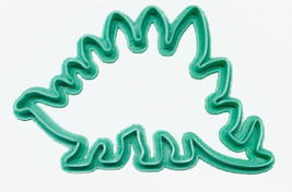 Stegosaurus Dinosaur Outline Dino Spiked Plated Lizard Cookie Cutter USA PR2131 - £2.39 GBP