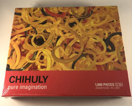 Chihuly The Sun Pure Imagination 1000pc Jigsaw Puzzle 19 x 26 USA Portland Press - $15.83