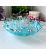 Iridescent Art Bowl Resin decorative bowl Ice Candy Bowl EpoxyResin Dish... - $73.48 CAD
