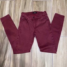 Buffalo David Bitton Hope Skinny BL14409 Jeans Size 26 Burgundy - £17.62 GBP