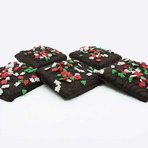 Primary image for Philadelphia Candies Christmas Happy Holidays Gift, Dark Chocolate Covered Graha