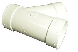 Central Vacuum Built In System PVC Elbow-45 Degree Tee BI-9052 - £4.14 GBP