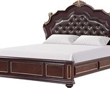 Glory Furniture Paris Traditional Wood Queen Size Bed in Cherry - $2,132.99