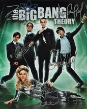 Big Bang Theory Cast Signed Photo X5 - J. Galecki, J. Parsons, K. Cuoco, S. Helb - £341.68 GBP