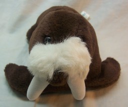 VINTAGE Sea World NICE WALRUS 9&quot; Plush Stuffed Animal TOY - $18.32