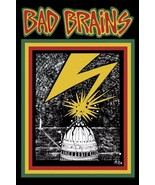 Bad Brains Rock Heavy Metal Black Memorabilia Reggae Band Framed Capital... - $222.01