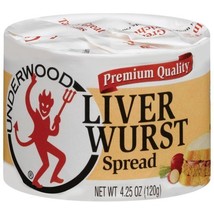 Underwood Liverwurst Spread 4.25 Ounce (Pack of 3) - $282.12 MXN