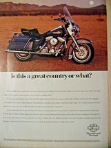 Harley-Davidson Electra Glide Sport magazine ad-1991 - $2.95