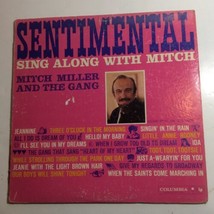 Vintage Mitch Miller &amp; the Gang &quot;Sentimental Sing Along with Mitch&quot; LP - £2.13 GBP