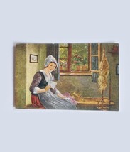 Old postcard &quot;Verliebt&quot; by J. Kränzle; F.H. &amp; S., W. IX. Nr. 5172 - Salon Apart - £12.32 GBP