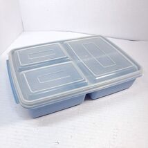 Vintage Tucker Serve &amp; Store Container Divided storage Plastic Microwave... - $23.00