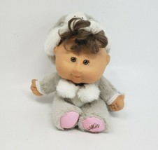Cabbage Patch Kids Cuties 2008 Snugglies Grey Cat Stuffed Animal Plush Doll - $21.85
