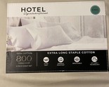 Hotel Signature Sateen 800 TC EX Long Staple Cotton King Sheet Set 6 pie... - £49.48 GBP