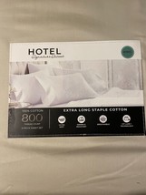 Hotel Signature Sateen 800 TC EX Long Staple Cotton King Sheet Set 6 pie... - £48.15 GBP