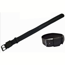 Luminox ANU 4221.CW 23m Nylon Black Watch Band Strap/w2 Black Loops 1mes... - $57.95