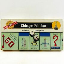Vintage Monopoly Chicago Edition 2000 Authorized Edition Hasbro Board Ga... - $66.49