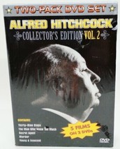 Alfred Hitchcock Collector&#39;s Edition Vol. 2 (DVD, varies, 2-disc) New - £12.89 GBP