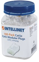 Intellinet 3 Prong Cat5e Modular Plugs - £28.76 GBP