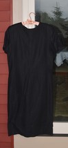 Ralph Lauren Black Linen Shift Dress, Size 8 - $75.00