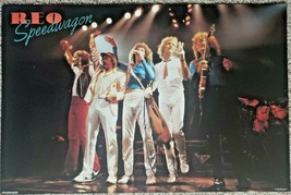 Vintage 1981 REO Speedwagon Concert Poster Cat. No. 43 32&quot; X 21&quot; NOS - £10.38 GBP