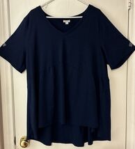 LuLaRoe Royal / Dark Blue Womens 2X-Large Shirt - $13.30