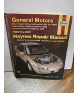General Motors Regal Lumina Cutlass Supreme Grand Prix Haynes Repair Man... - $223.24 MXN