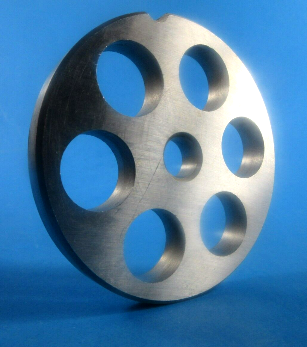 #22 x 3/4&quot; holes STAINLESS Meat Food Grinder Plate Pro Cut KG 22 Sausage... - $27.20