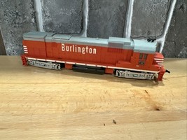 HO Scale Athearn, U30B Diesel Locomotive, Awesome  Burlington, Red, #153 - $39.59