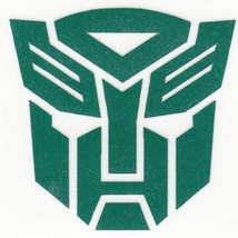 REFLECTIVE Transformers Autobot Decal Sticker fire helmet window RTIC - $3.46