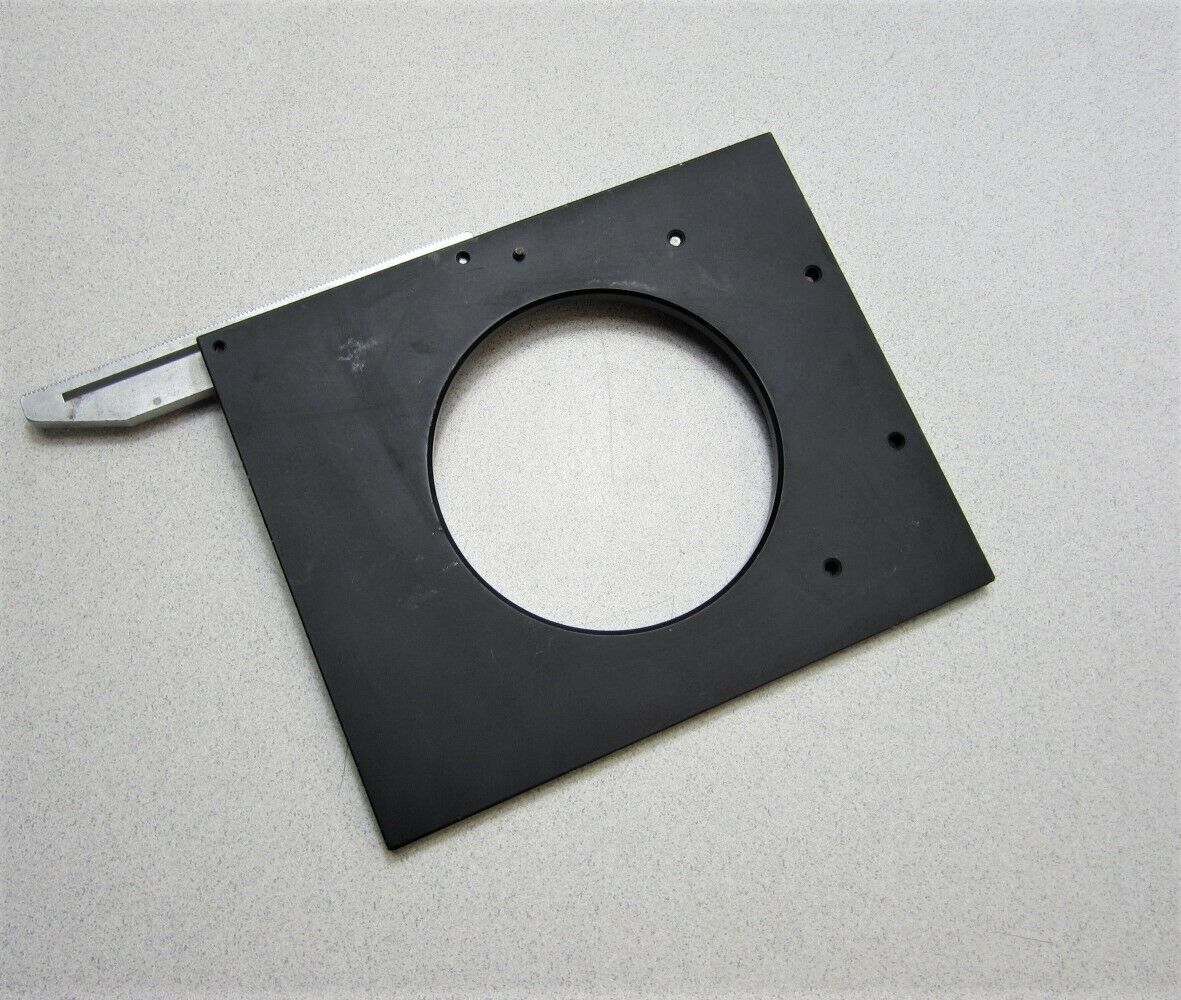 Microscope Stage Plate 5 3/4&quot; x 4 3/4&quot; - $14.82
