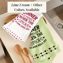 Funny Quote Tea Towels Kitchen Humor Farmhouse Decor Gift Hostess Mother... - €19,04 EUR