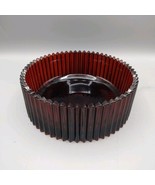 New Flashed Red Ribbed Mikasa discontinued Large 8.5” Bowl Heavy Box 90’... - $22.18 CAD