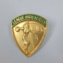 Vintage Bowling WIBC League High Series Lapel Hat Pin (B) - $4.46