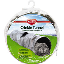 Kaytee Crinkle Tunnel Oversized Crinkling Tube for Small Pets 1 count - £22.50 GBP