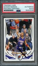 2004-05 Topps Basketball #90 Shawn Marion Signed AUTO PSA Slabbed - £39.17 GBP