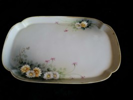 NORITAKE Handpainted Nippon Tray Circa 1911 1912 Floral - £19.66 GBP