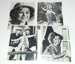Shirley Temple Publicity Photos x4 8x10 Captain January Stowaway Dimples B&amp;W - £15.82 GBP