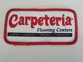 Carpeteria Flooring Centers Patch 4” X 2&quot; Vintage Advertising - $9.79