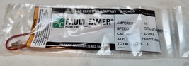 S&amp;C Fault Tamer Fuse Cartridge 15 AMP Standard 527015 NIB USA 282K - £14.26 GBP