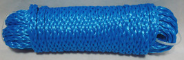Blue Hollow Braided 1/4&quot; x 40&#39; HQ Marine Boat Dock Anchor UTILITY ROPE L... - $9.40