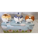 Wacoii Puppy Dog Flower Pot Succulent Cactus Pomeranian Husky Bulldog 3 ... - $34.65