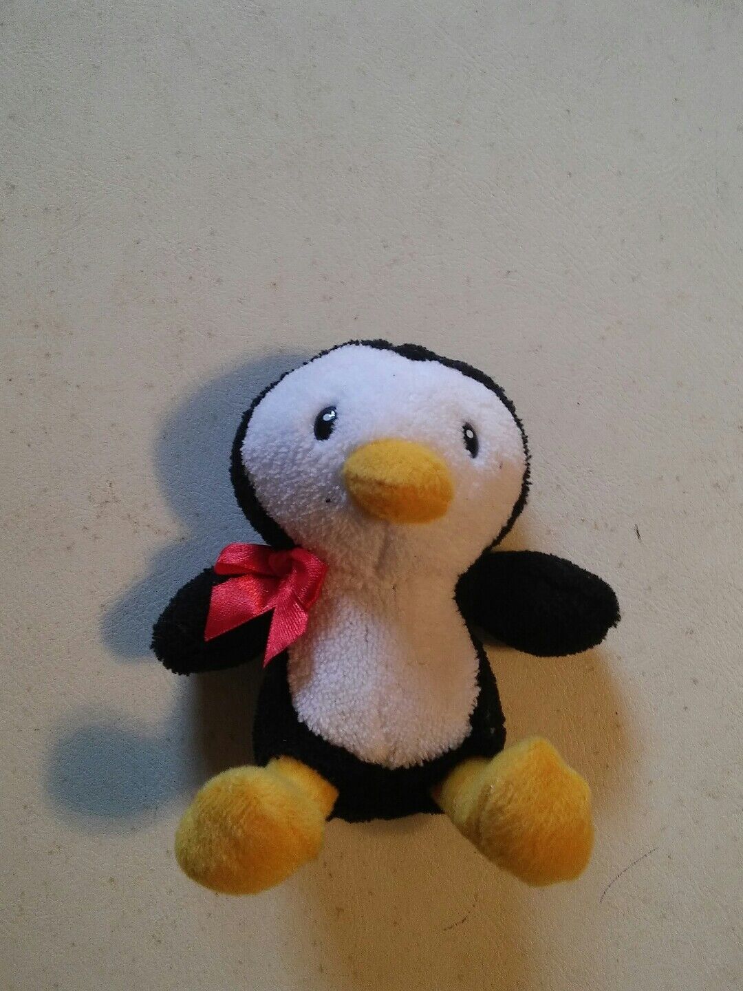 038 Cute 4.5 Inch Stuffed Penguin Just For You Animal - $2.99