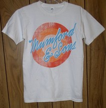 Mumford &amp; Sons Concert T Shirt Hollywood Bowl Vintage 2012 Size Small  - £86.63 GBP