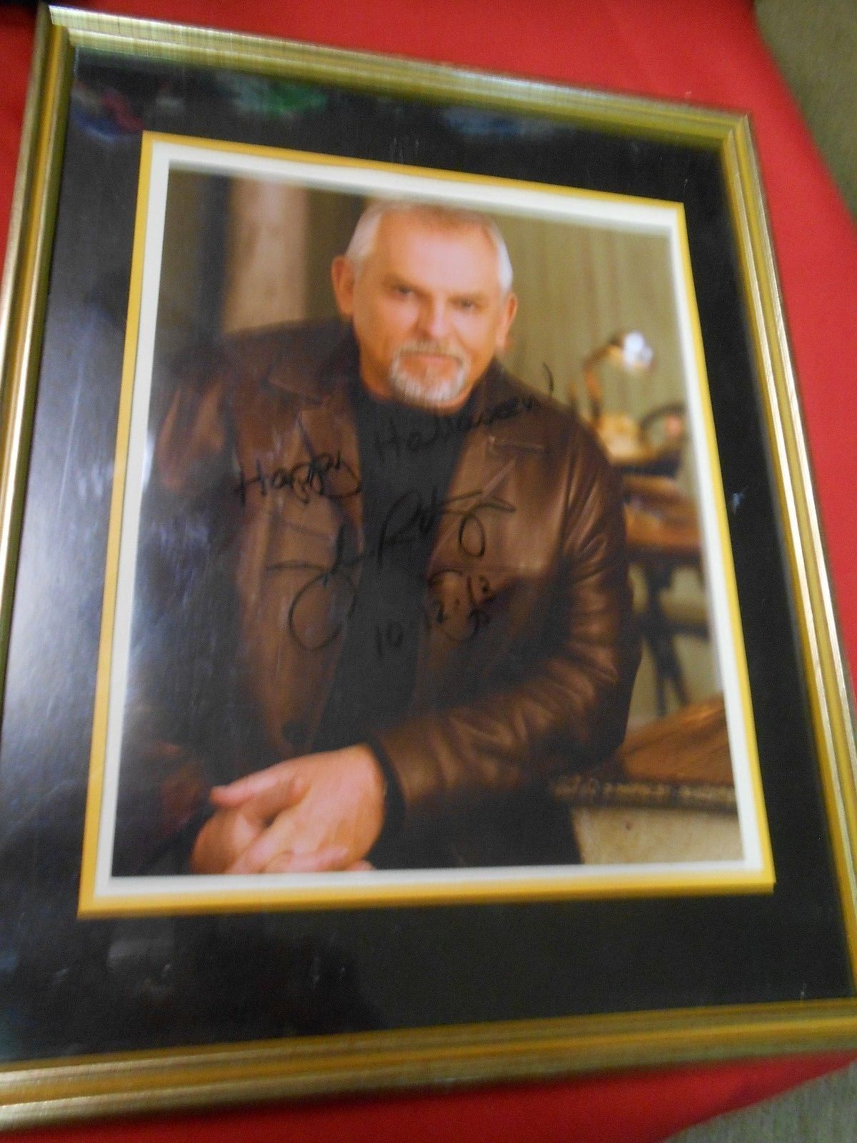 Primary image for Great Collectible JOHN RATZENBERGER Autograph "Happy Halloween".....SALE