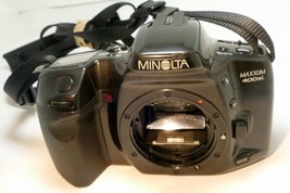 Minolta Maxxum 400si 35mm SLR Film Camera Body - $25.04