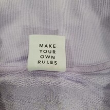 Offline by Aerie RN#54485 Girl's Small Lavender 1/4 Zip Pullover Sweatshirt image 4