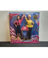 2016 First All Female Ticket President &amp; Vice President Barbie Doll Set - $826.10 MXN