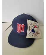 Deadstock Minnesota Twins Snapback Hat Cobra Cap Drew Pearson Vintage No... - £190.94 GBP